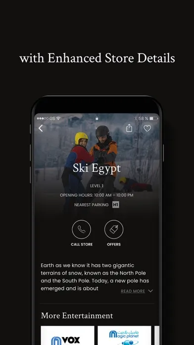 Capturas de tela do Mall of Egypt - Official App