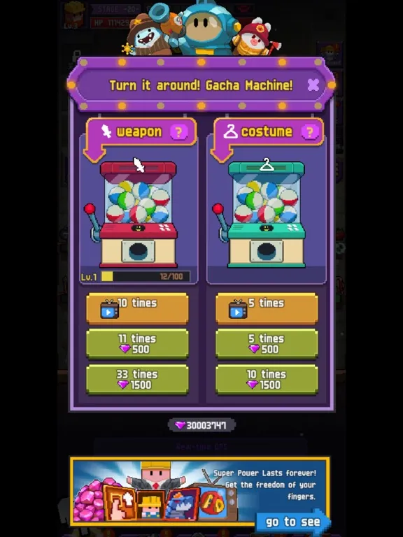 Скриншоты Super Retro World iPad 