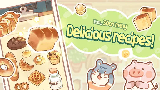 Bear Bakery - Cooking Tycoon स्क्रीनशॉट