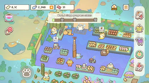 Cat Mart: Cute Grocery Shop應用截圖