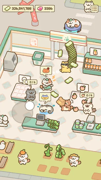 Capturas de pantalla de Cat Mart: Cute Grocery Shop