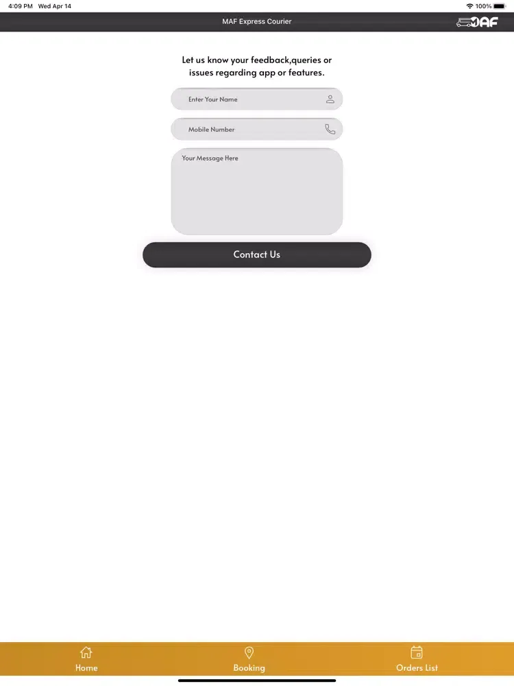 MAF Express iPad  স্ক্রিনশট