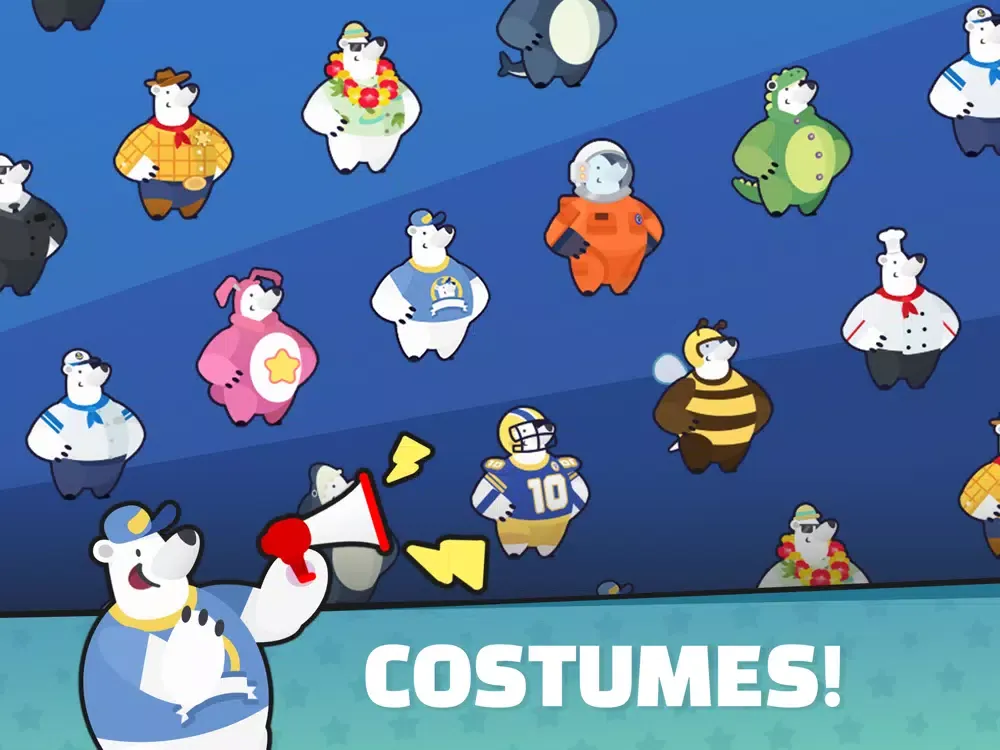 Penguin Market : Idle tycoon iPad  سکرین شاٹس