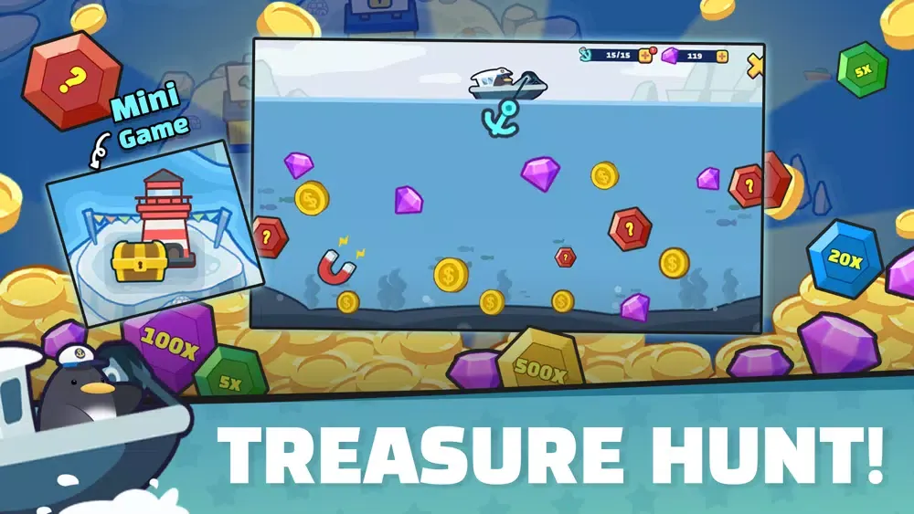 Penguin Market : Idle tycoon سکرین شاٹس