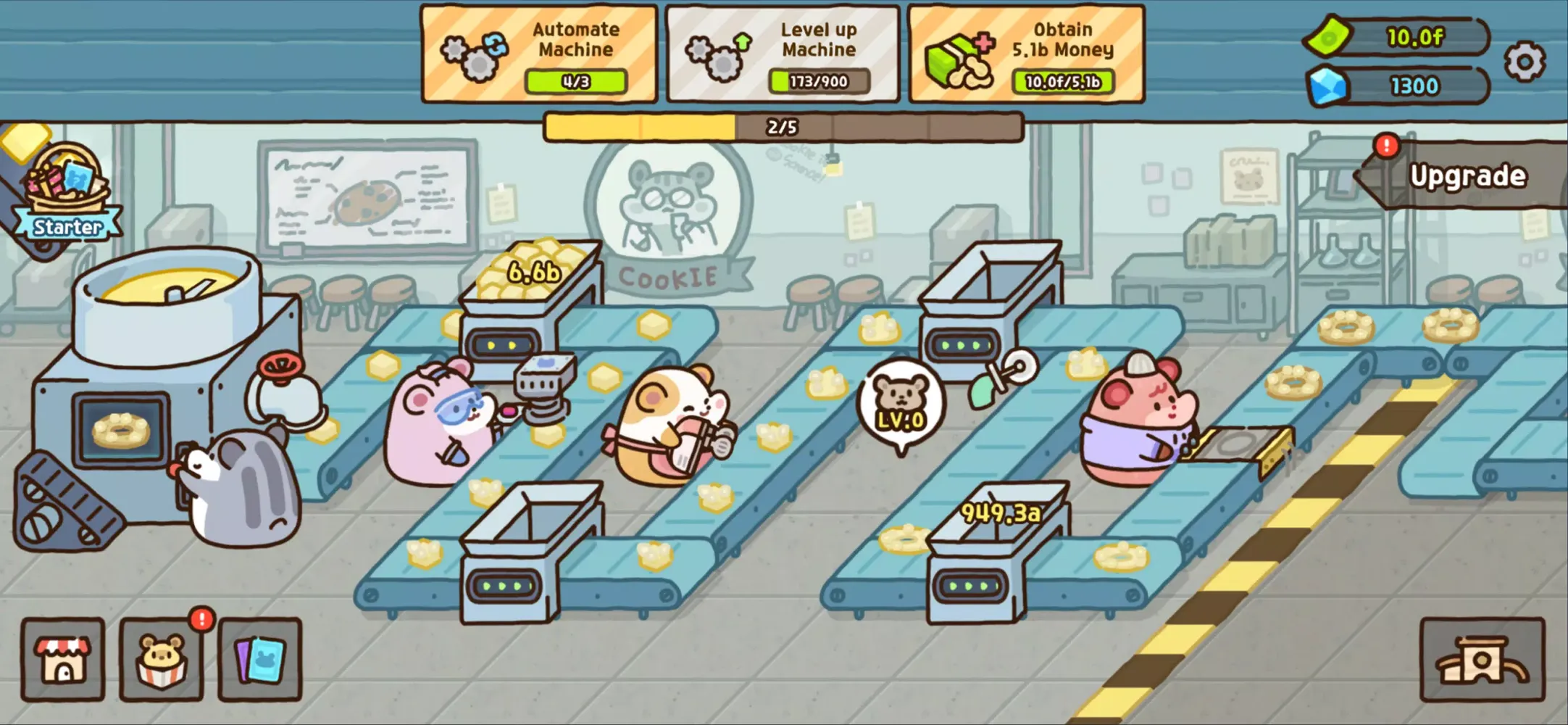 Hamster Cookie Factory 스크린샷