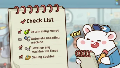 Tangkapan skrin Tycoon Hamster Cookie Factory