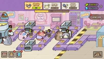 Tangkapan skrin Tycoon Hamster Cookie Factory