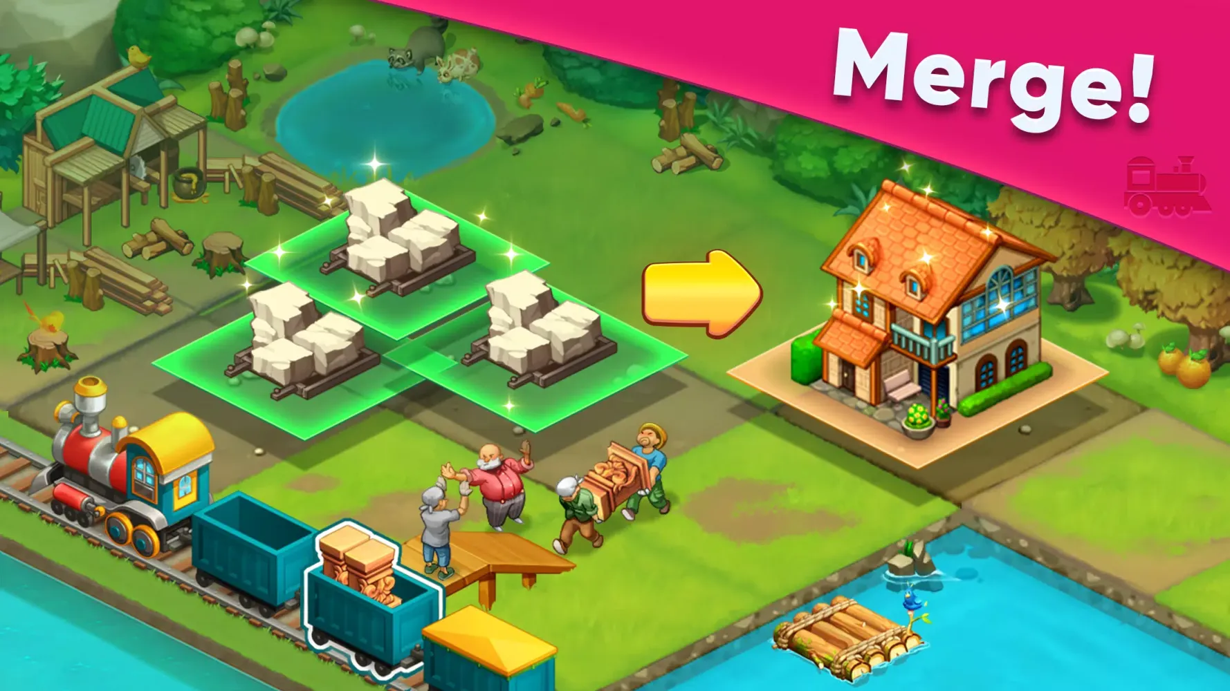 Merge Train Games Screenshots
