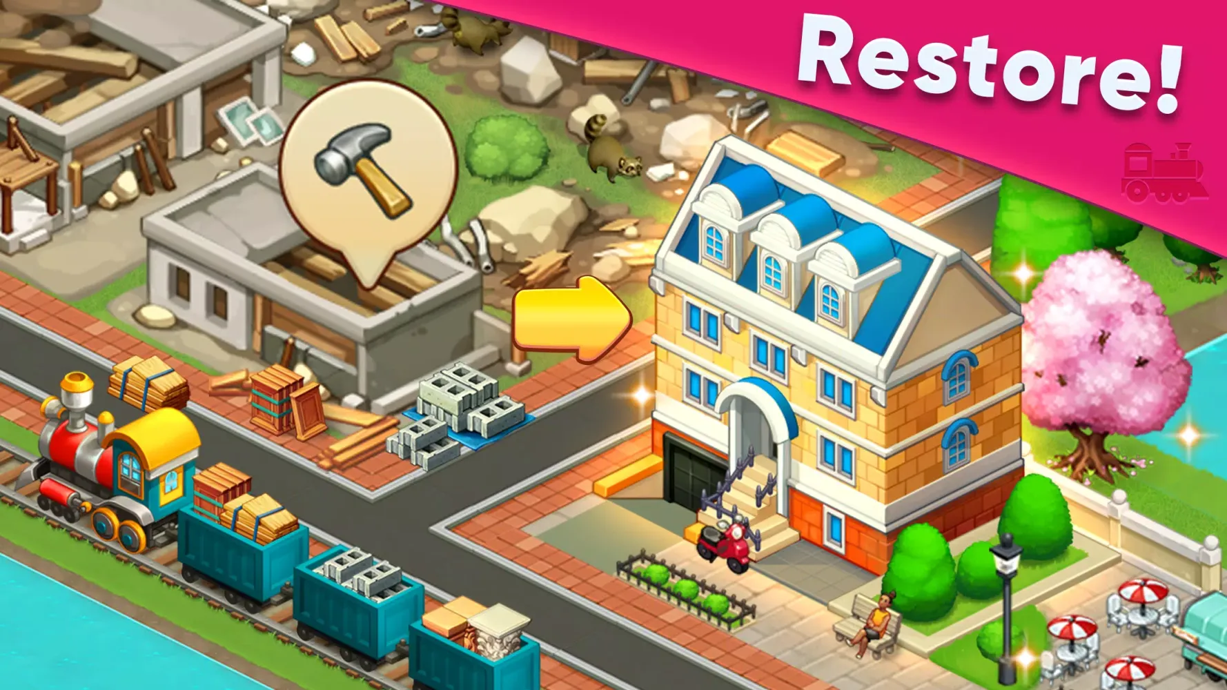 Merge Train Games Screenshots
