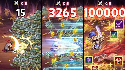 Ảnh chụp màn hình của Retro Hero Mr Kim : Idle RPG