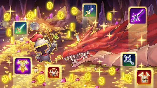 Ảnh chụp màn hình của Retro Hero Mr Kim : Idle RPG