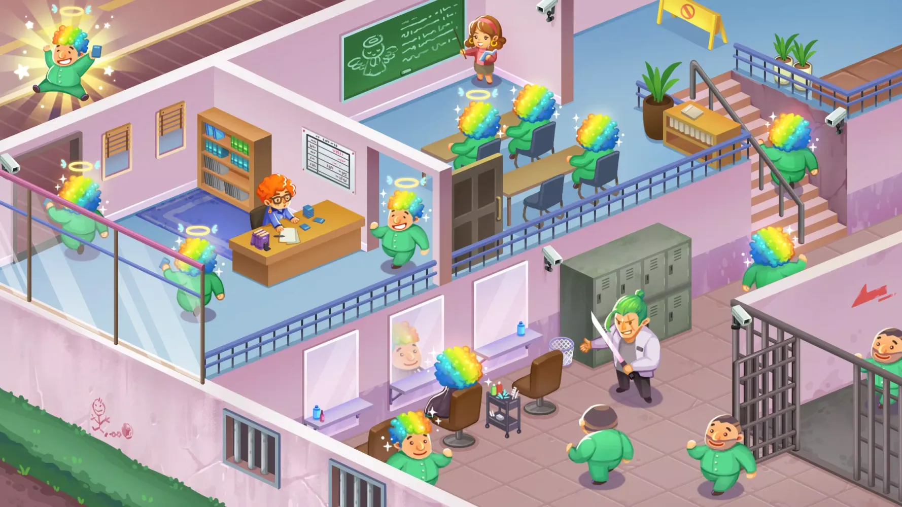 Ảnh chụp màn hình của Idle Prison Tycoon