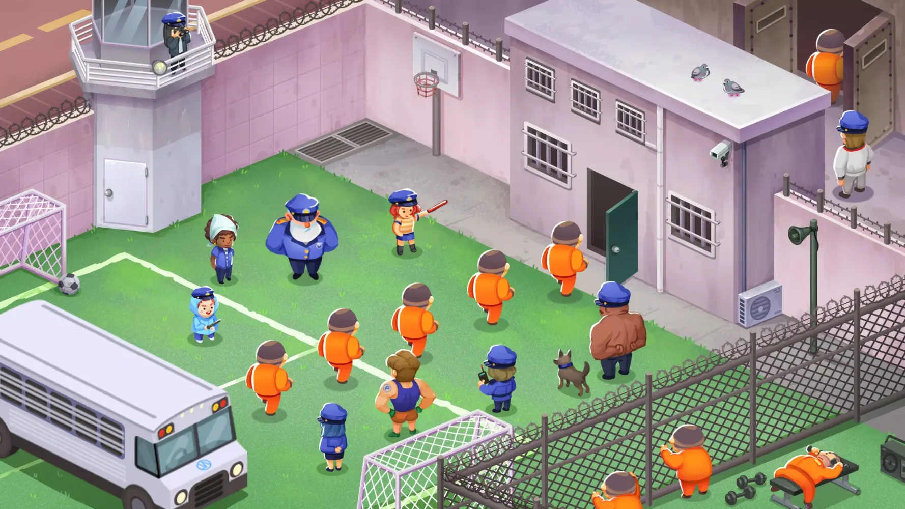 Ảnh chụp màn hình của Idle Prison Tycoon