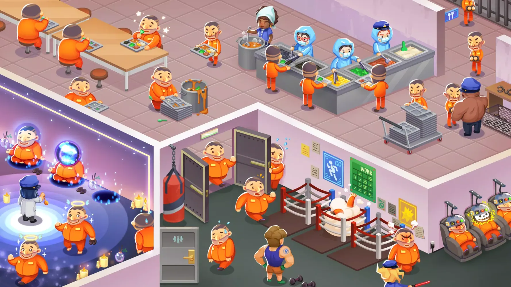 Ảnh chụp màn hình của Idle Prison Tycoon