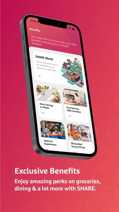 SHARE Rewards Screenshots