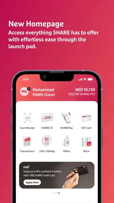 SHARE Rewards Screenshots