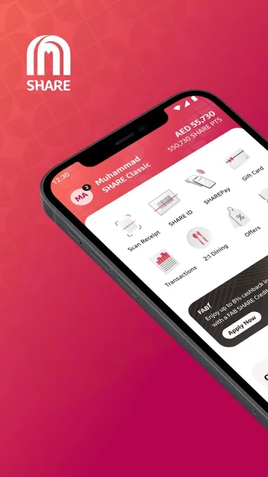 SHARE Rewards Screenshots