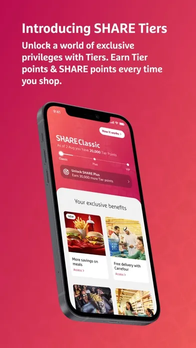 SHARE Rewards Screenshots