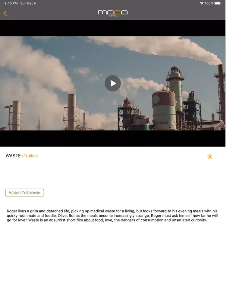 Mafa Short film iPad  Screenshots