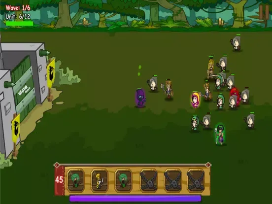 Ảnh chụp màn hình của Horde Assault: Kingdom Defense iPad 