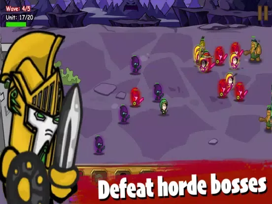 Ảnh chụp màn hình của Horde Assault: Kingdom Defense iPad 