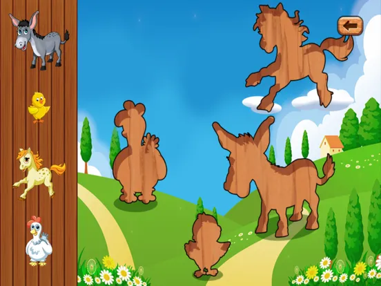Captures d'écran de Farm baby games and animal puzzles for kids iPad 