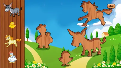 Captures d'écran de Farm baby games and animal puzzles for kids