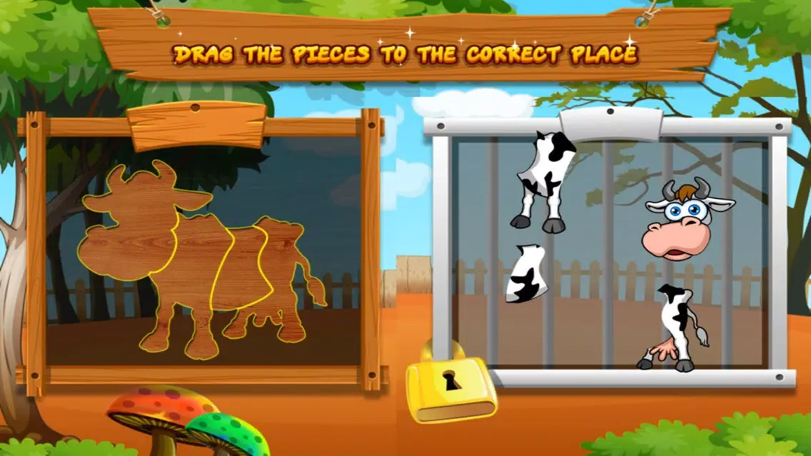 Preschool Zoo Puzzles and Baby Games for Toddlers Ekran Görüntüleri