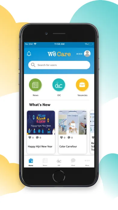 Скриншоты WeCare-MAF