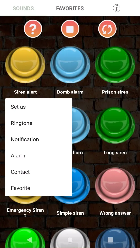 Zrzuty ekranu Siren Ringtones