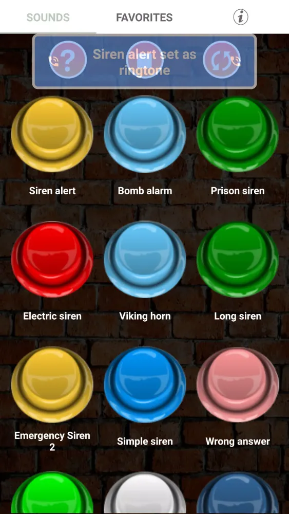 Zrzuty ekranu Siren Ringtones