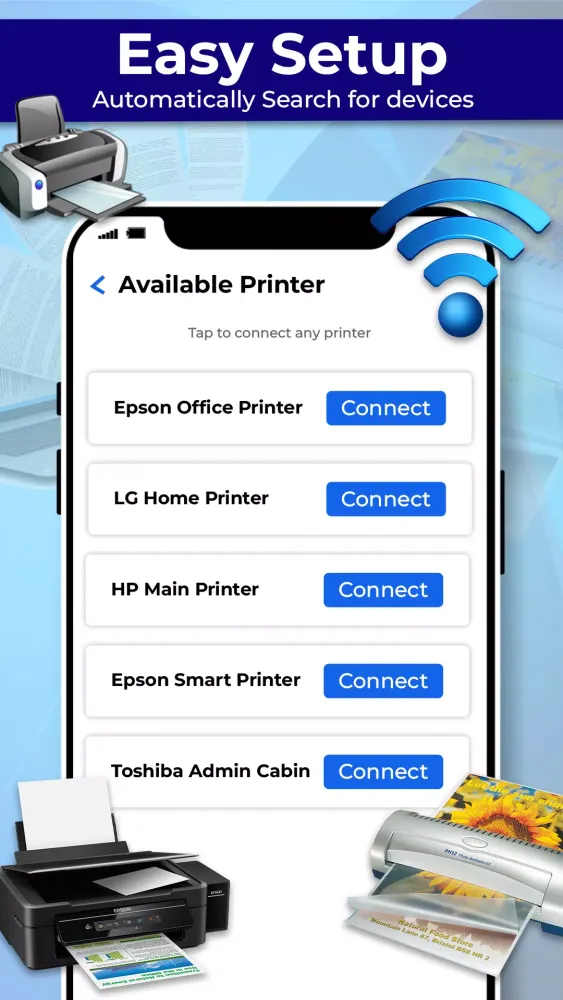 Mobile Print Smart Printer App Screenshots