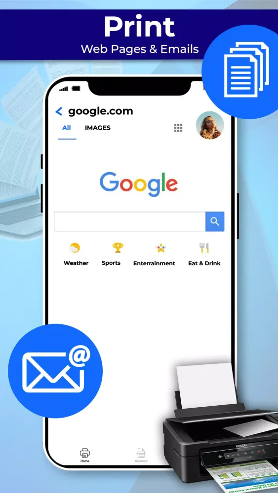 Mobile Print Smart Printer App Screenshots