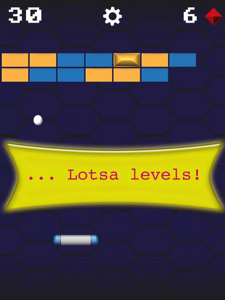 Break it! - Retro Breakout Game iPad  Screenshots