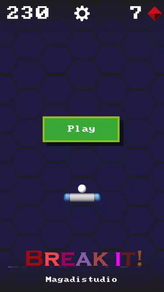 Screenshot di Break it! - Retro Breakout Game