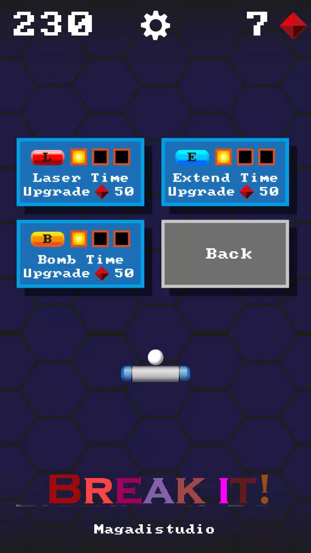 Break it! - Retro Breakout Game Screenshots
