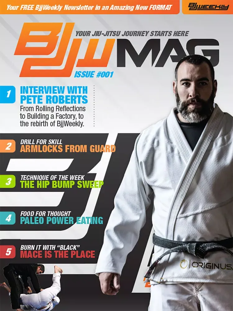 Capturas de tela do BJJ Weekly iPad 
