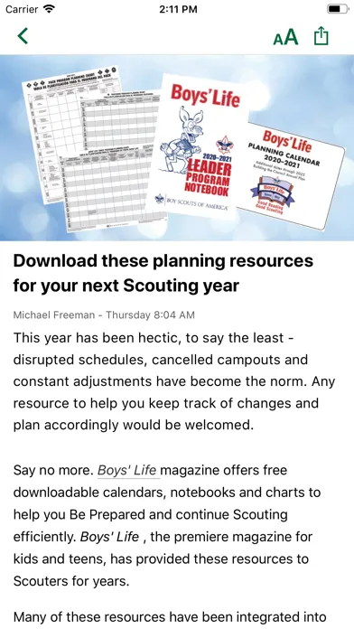 صور Scouting Magazine (BSA)