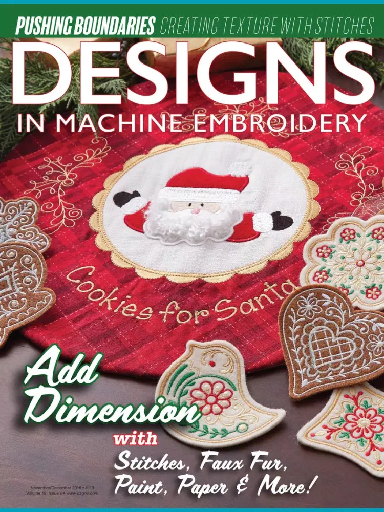 Designs in Machine Embroidery iPad  Screenshots