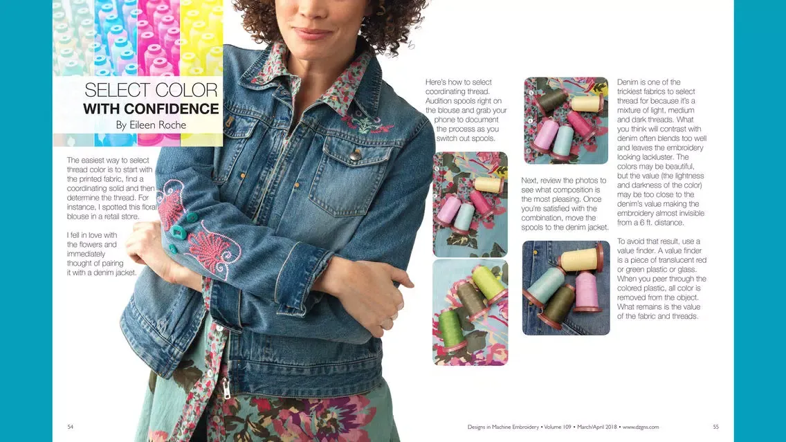 Designs in Machine Embroidery Screenshots