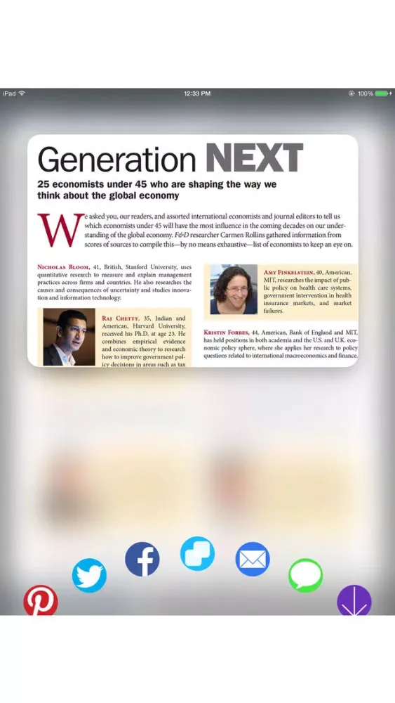 Finance & Development (F&D) magazine - IMF سکرین شاٹس