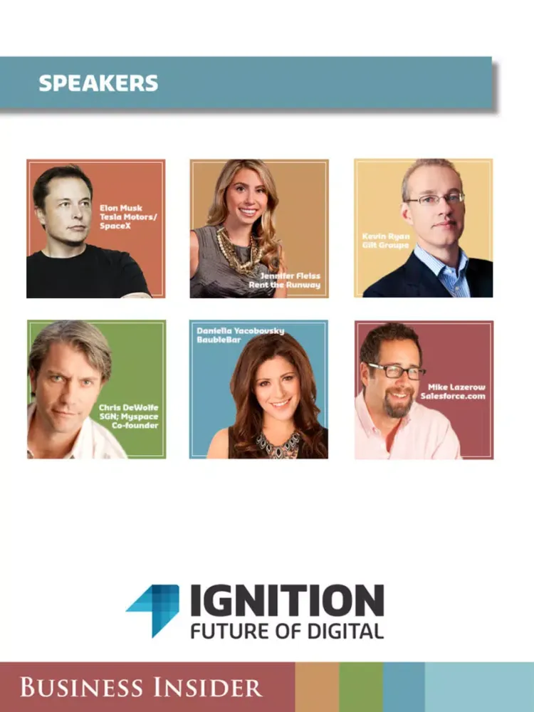 IGNITION Conference iPad  Screenshots