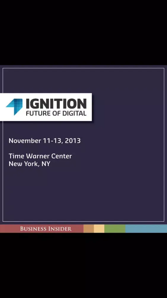IGNITION Conference Screenshots