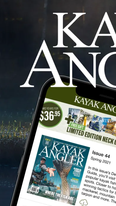 Kayak Angler+ Magazine Screenshots
