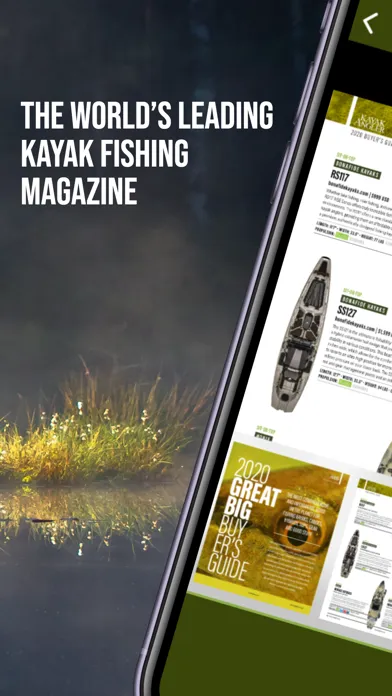 Kayak Angler+ Magazine Screenshots