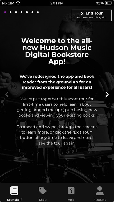 Hudson Music Digital Bookstore Ekran Görüntüleri