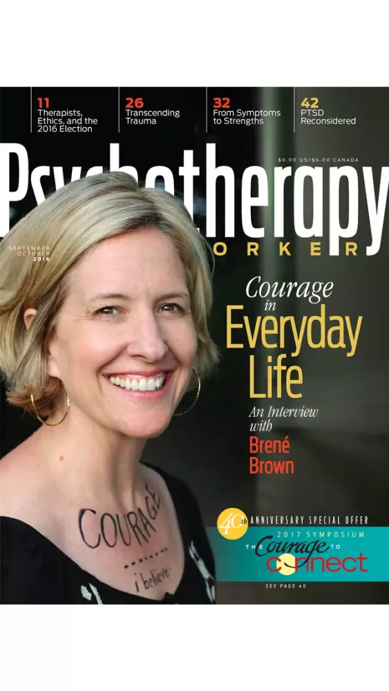 Zrzuty ekranu Psychotherapy Networker