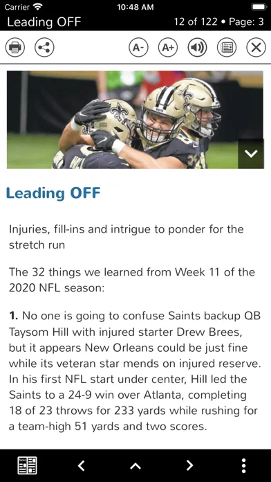تصاویر USA TODAY Sports Weekly