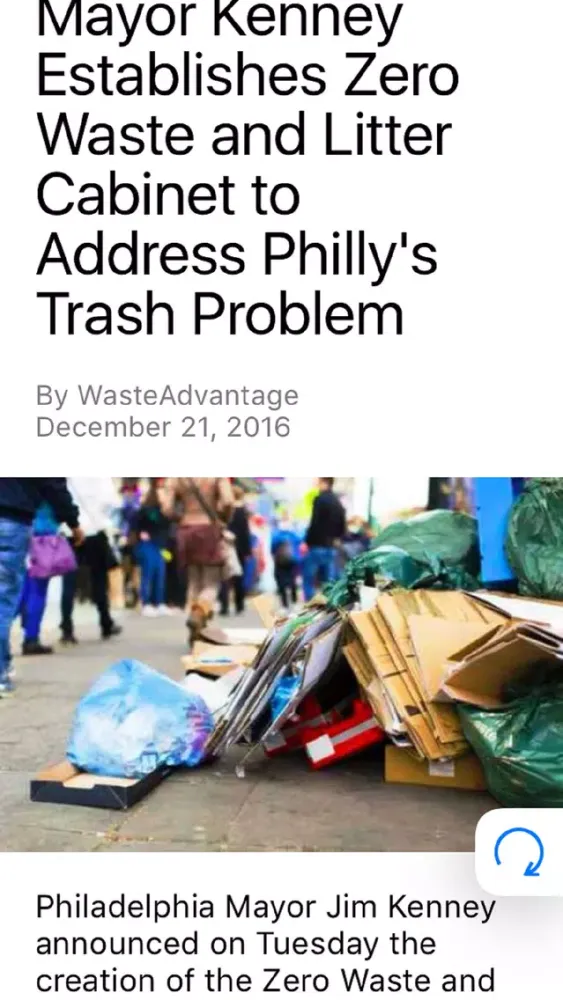 Capturas de pantalla de Waste Advantage Magazine