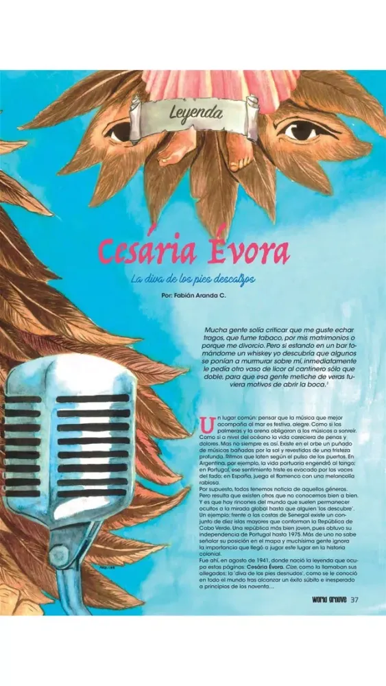 Capturas de pantalla de World Groove Magazine